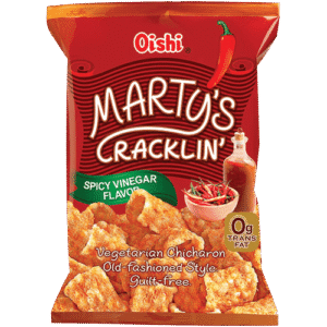 Marty’s Cracklin’ (Plain Salted or Spicy)